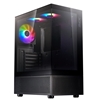 Picture of Case|ADATA|INVADER X MINI|MidiTower|Case product features Transparent panel|ATX|MicroATX|MiniITX|Colour Black|INVADERXMINIMT-BKCWW