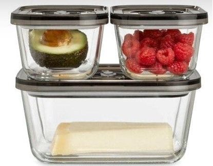 Picture of Caso VacuBoxx Eco Set Caso  1177  VacuBoxx Eco Set  3  Transparent 01177