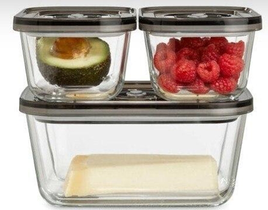 Picture of Caso VacuBoxx Eco Set Caso  1177  VacuBoxx Eco Set  3  Transparent 01177