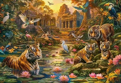 Attēls no Castor Puzzle 1000 elementów Tigers Paradise