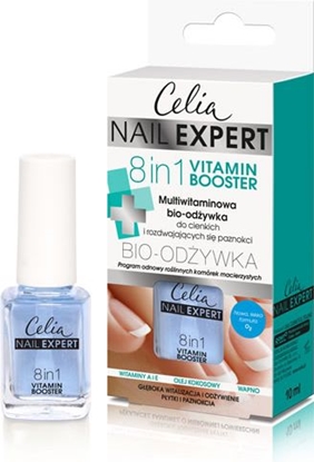 Attēls no Celia Nail Expert Multiwitaminowa bio-odywka do paznokci 8w1 10ml