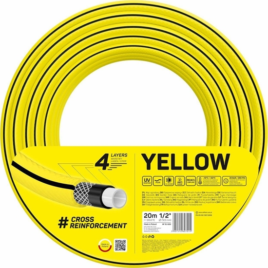 Picture of Cellfast W ogrodowy Cellfast 4YELLOW 3/4" 50m