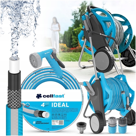 Picture of Cellfast Zestaw wózek, w 3/4" 30 m  i akcesoria DISCOVER 30 (C55-063)