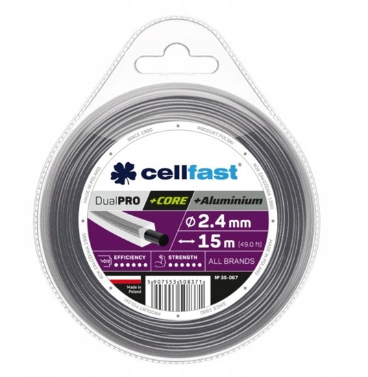 Picture of CELLFAST YKA TNCA Z RDZENIEM 2,4*15m KWADRAT