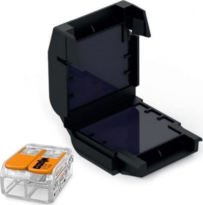 Attēls no Cellpack Puszka elowa Cellpack Easy-Protect 112 Wago-Compact 0,2-4 mm2 407858 ze zczkami (jedna zczka dwuprzewodowa)