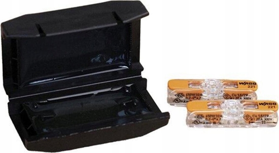 Picture of Cellpack Puszka elowa Easy-Protect Inline 2/4 ze zczkami Wago-Compact 0,2-4 mm2 449749