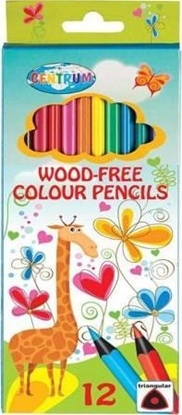 Picture of Centrum Kredki oówkowe trójktne CENTRUM GIRAFFE 86141 mix*12