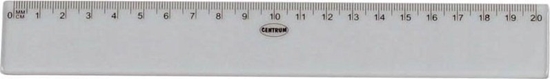 Picture of Centrum LINIJKA CENTRUM 20CM PLASTIKOWA 80726