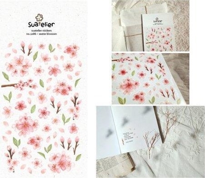 Picture of Centrum Naklejki ozdobne Kwiat Wi¶ni