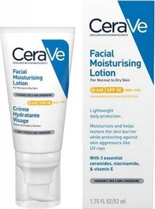 Attēls no CeraVe Lotion Nawilajcy do Twarzy CeraVe SPF 50 (52 ml)