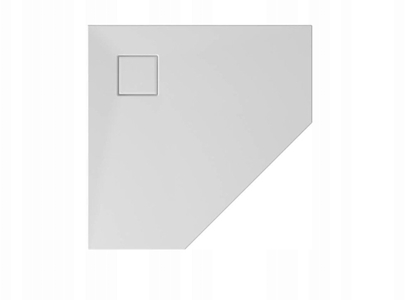 Picture of Cersanit (brodziki picioktne) SET B544: Brodzik picioktny TAKO SLIM 80x4 + Syfon (S601-130)