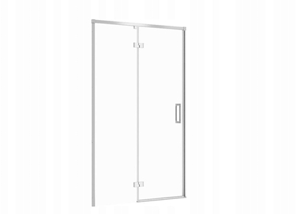 Picture of Cersanit (drzwi do kabin) DRZWI NA ZAWIASACH KABINY PRYSZNICOWEJ LARGA CHROM 120X195 LEWE TRANS. (S932-122)