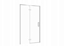 Picture of Cersanit (drzwi do kabin) DRZWI NA ZAWIASACH KABINY PRYSZNICOWEJ LARGA CHROM 120X195 LEWE TRANS. (S932-122)