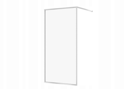 Picture of Cersanit (kabiny walk-in) Kabina prysznicowa walk-in LARGA chrom - (100x200) szko transparentne (S932-136)