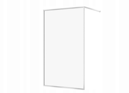 Picture of Cersanit (kabiny walk-in) Kabina prysznicowa walk-in LARGA chrom - (120x200) szko transparentne (S932-137)