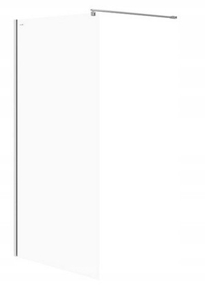 Изображение Cersanit (kabiny WALK-IN) Kabina prysznicowa walk-in MILLE - (100x200) chrom (S161-001)