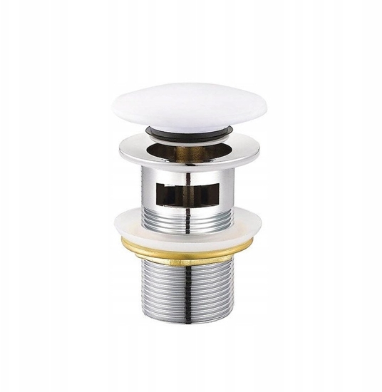 Picture of Cersanit Ceramiczny korek klik-klak do umywalek z przelewem - eurowhite (K11-2377)