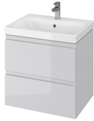 Attēls no Cersanit Moduo szafka 60 cm podumywalkowa szara S590-009-ECO