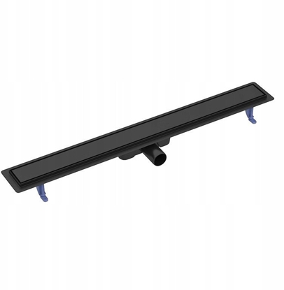 Attēls no Cersanit Odpyw liniowy z rusztem dwustronnym TAKO 90 czarny (S907-020)