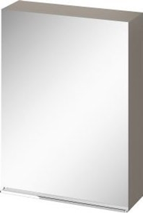 Attēls no Cersanit S522-015 SZAFKA LUSTRZANA VIRGO 60 SZARA UCHW CHROM ZMONT. // CER.VIRGO-LUST-60-SZAR-UCH-CH