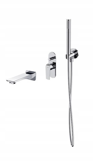 Picture of Cersanit SET B726 Zestaw wannowy podtynkowy CITY chrom (S952-036)