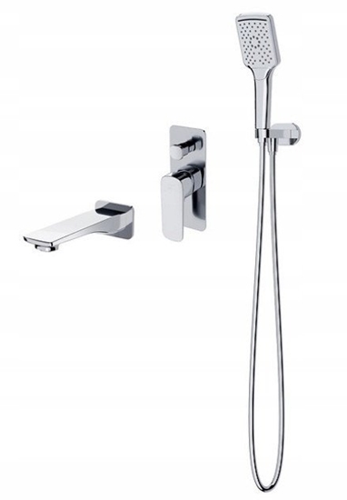 Picture of Cersanit SET B729 Zestaw wannowy podtynkowy LARGA chrom (S952-039)