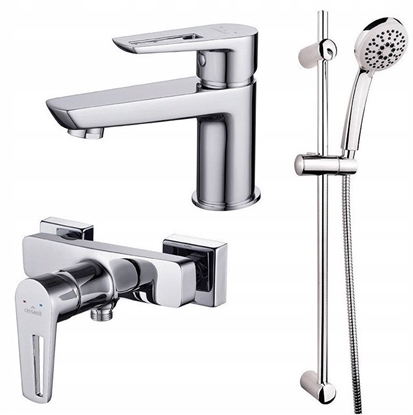 Attēls no Cersanit Zestaw armatury MILLE CHROM VIBE (S952-004)