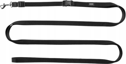 Изображение Chaba CHABA SMYCZ SPACEROWA Z PASEM BIODROWYM   10mm/4m CZARNA