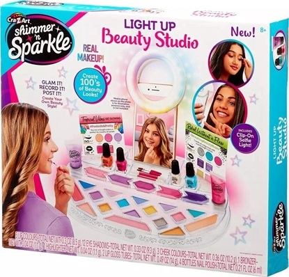 Attēls no Character Options Cra-Z-Arts Shimmer & Sparkle Light up Beauty Studio