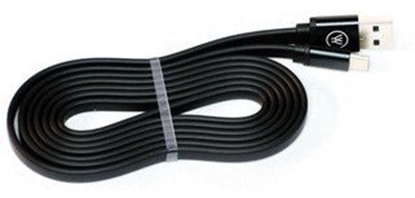 Attēls no Kabel USB Orosound USB-C - USB-C 1.2 m Czarny (TE-USB)