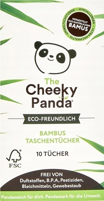 Attēls no Cheeky Panda Cheeky Panda, Chusteczki higieniczne kieszonkowe, 10szt. w pudeku