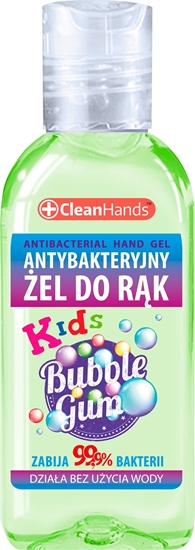 Picture of Chemia Antybakteryjny el do rk CLEAN HANDS, guma balonowa, 50 ml