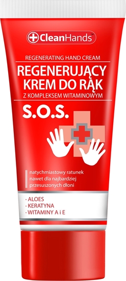 Picture of Chemia Krem do rk regenerujcy CLEAN HANDS, z kompleksem witaminowym SOS, 30 ml