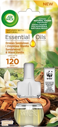 Picture of Chemia Wkad do elektrycznego odwieacza AIR WICK, drzewo sandaowe i wanilia, 19ml