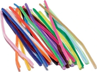 Picture of Chenille 6mm x 30cm 26stk ass.