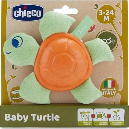 Изображение Chicco CHICCO plush Baby turle ECO