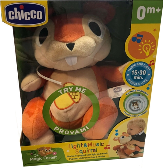Picture of Chicco Wiewiórka Maskotka Ze wiatem i Dwikiem (43318)