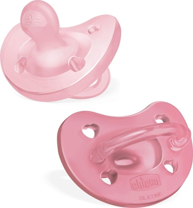 Picture of CHICCO-73008711 SMOCZEK PF SOFT PINK      6-16M 2SZT