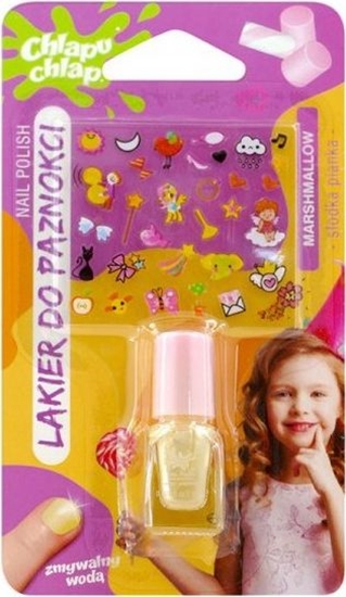 Picture of Chlapu Chlap lakier do paznokci z naklejkami dla dzieci óty chlapu chlap