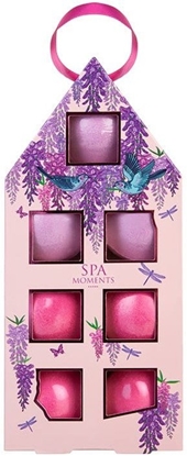 Picture of CHLAPU CHLAP Zestaw kul musujcych do kpieli o zapachu kwiatów bzu 1 op. - 7 szt.