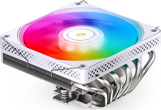 Изображение Chodzenie CPU Jonsbo Jonsbo HP600 CPU-Kühler, 120 mm - weiß, A-RGB