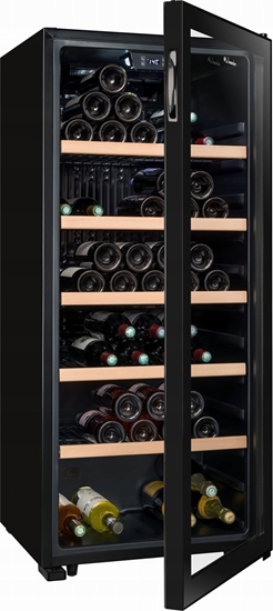 Picture of Chodziarka do wina La Sommeliere LS117BLACK winiarka wolnostojca