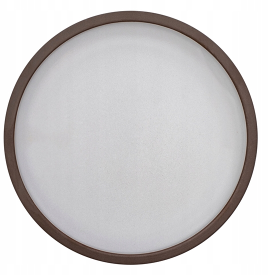 Picture of CHOCO Talerz paski 20 cm biay