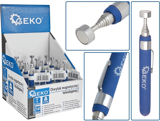Picture of Chwytak magnetyczny teleskopowy 2,25kg/62cm  kartonik wystawowy (12/48)