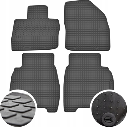 Attēls no Cikcar Dywaniki gumowe do Honda Civic VIII 3D/5D