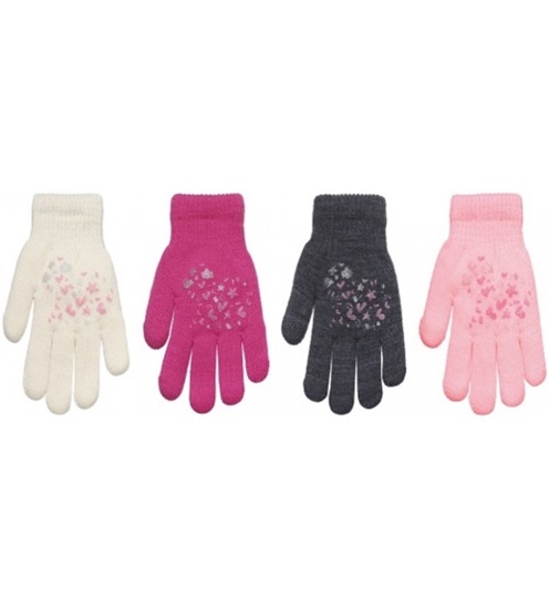 Picture of Cimdi meitenēm siltināti 13 cm dažādas R-104DB-13