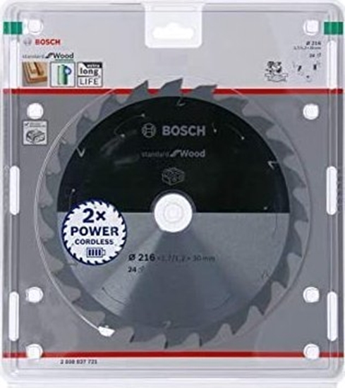 Изображение Circular saw blade 216x30mm, 24 Bosch Standard for Wood
