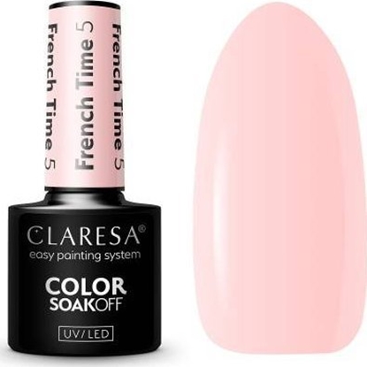 Изображение Claresa CLARESA Lakier hybrydowy do paznokci FRENCH TIME - 5  5g
