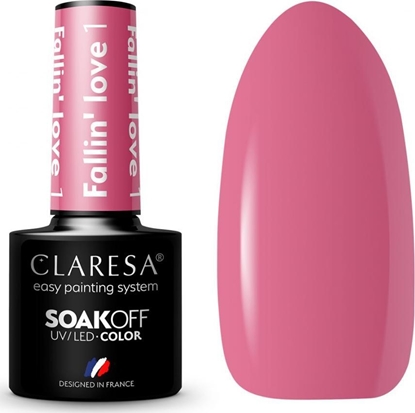 Изображение Claresa CLARESA Lakier hybrydowy FALLIN"LOVE 1 -5g