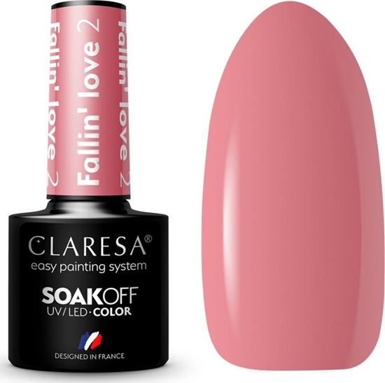 Изображение Claresa CLARESA Lakier hybrydowy FALLIN"LOVE 2 -5g